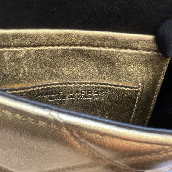 Marc Jacobs Party Bow Mini Trouble Metallic Leather Bag - Picture 13 of 16